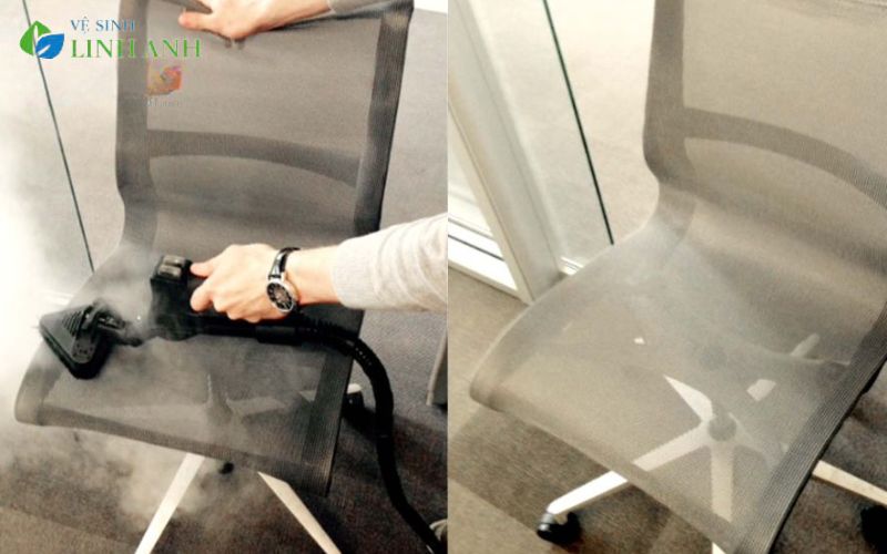 Các phương pháp vệ sinh ghế văn phòng phổ biến